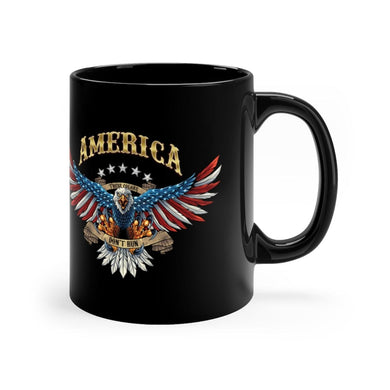 Printify Mug 11oz AMERICAN EAGLE    11oz Black Mug