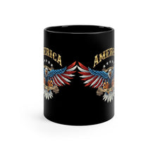 Load image into Gallery viewer, Printify Mug 11oz AMERICAN EAGLE    11oz Black Mug