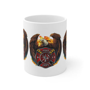 Printify Mug 11oz FIREFIGHTER CERAMIC MUG 11oz