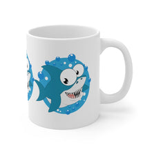 Load image into Gallery viewer, Printify Mug 11oz LITTLE BLUE SHARK MUG 11oz