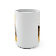 Load image into Gallery viewer, Printify Mug 15oz GOLD AMERICAN FLAG WHITE 15oz MUG