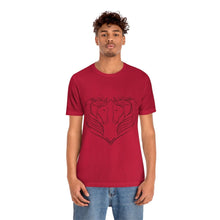 Load image into Gallery viewer, Printify T-Shirt HEART OF HORSES CLASSIC UNISEX SHORT SLEEVE